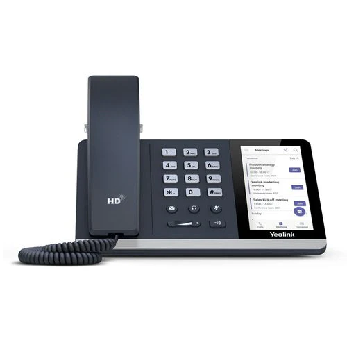 Yealink SIP-T55A MS Teams IP Phone 4.3in Touch GbE PoE WiFi BT Desk Wty - Image 2